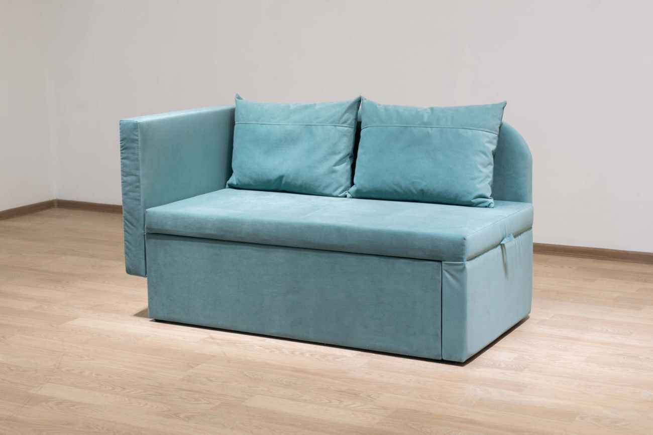 Диван Мирка бирюзовый