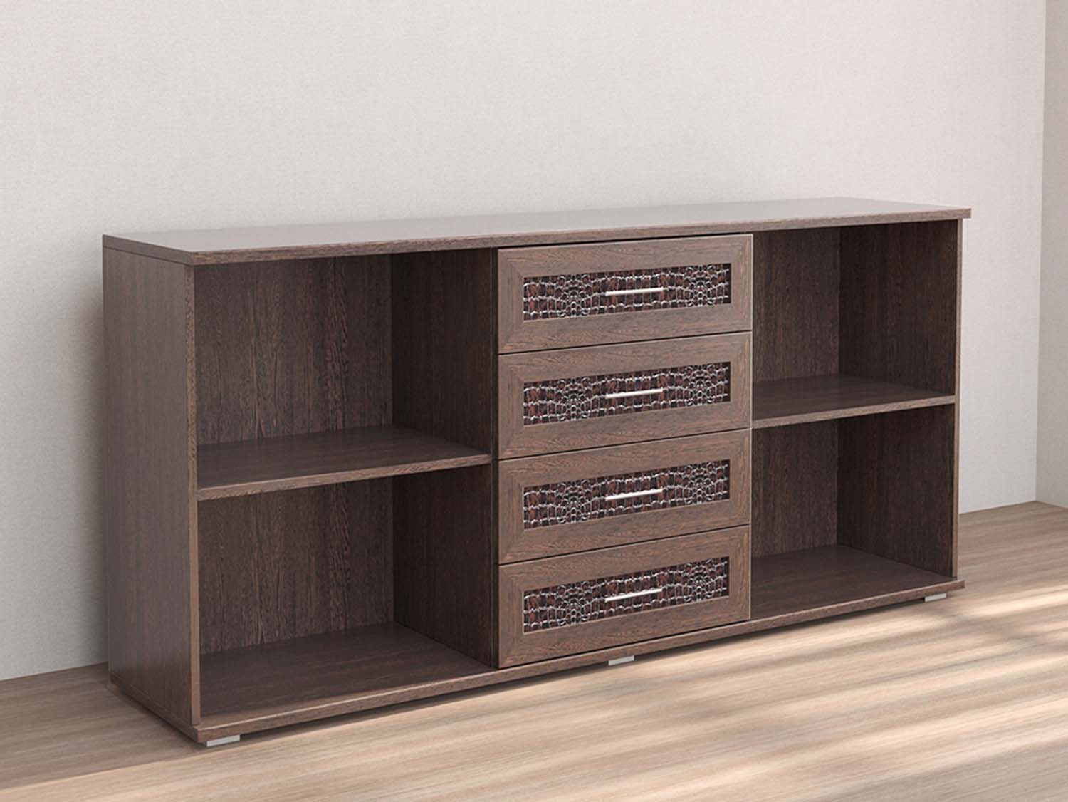 Кэт 4 комодино - Венге/Кайман тёмный