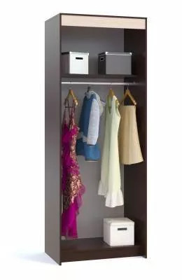 Шкаф-купе Контур ШР-96.1 Венге/ Беленый дуб