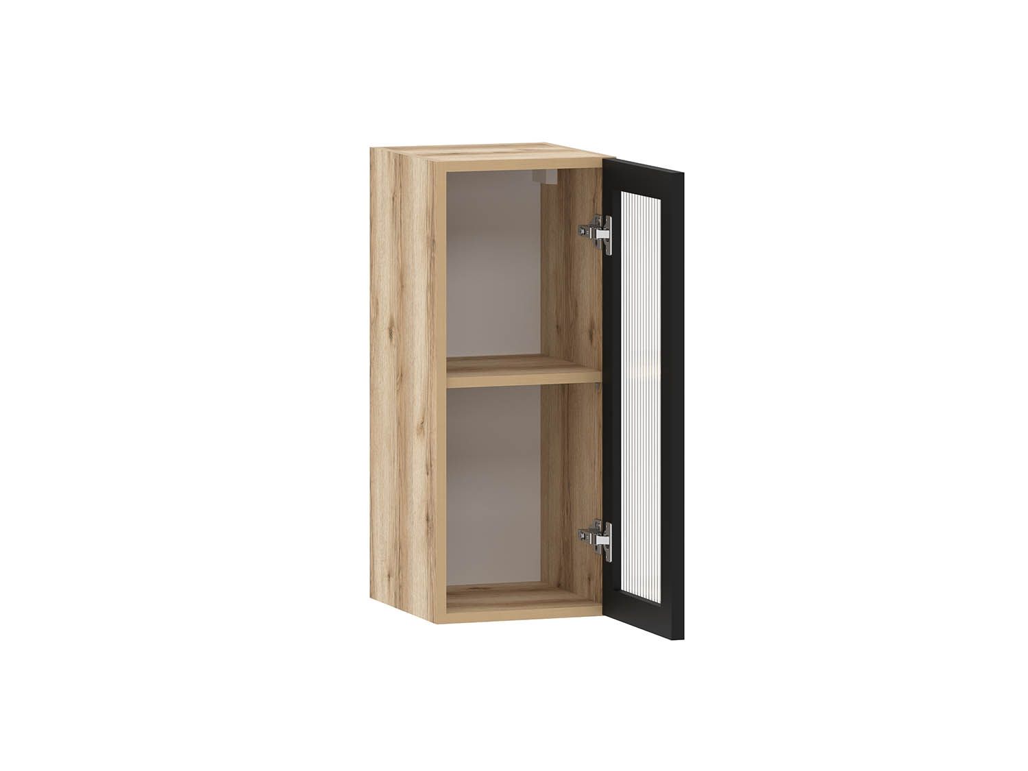 Moru 100.80.300 шкаф наквесной Дуб Делано / Черный