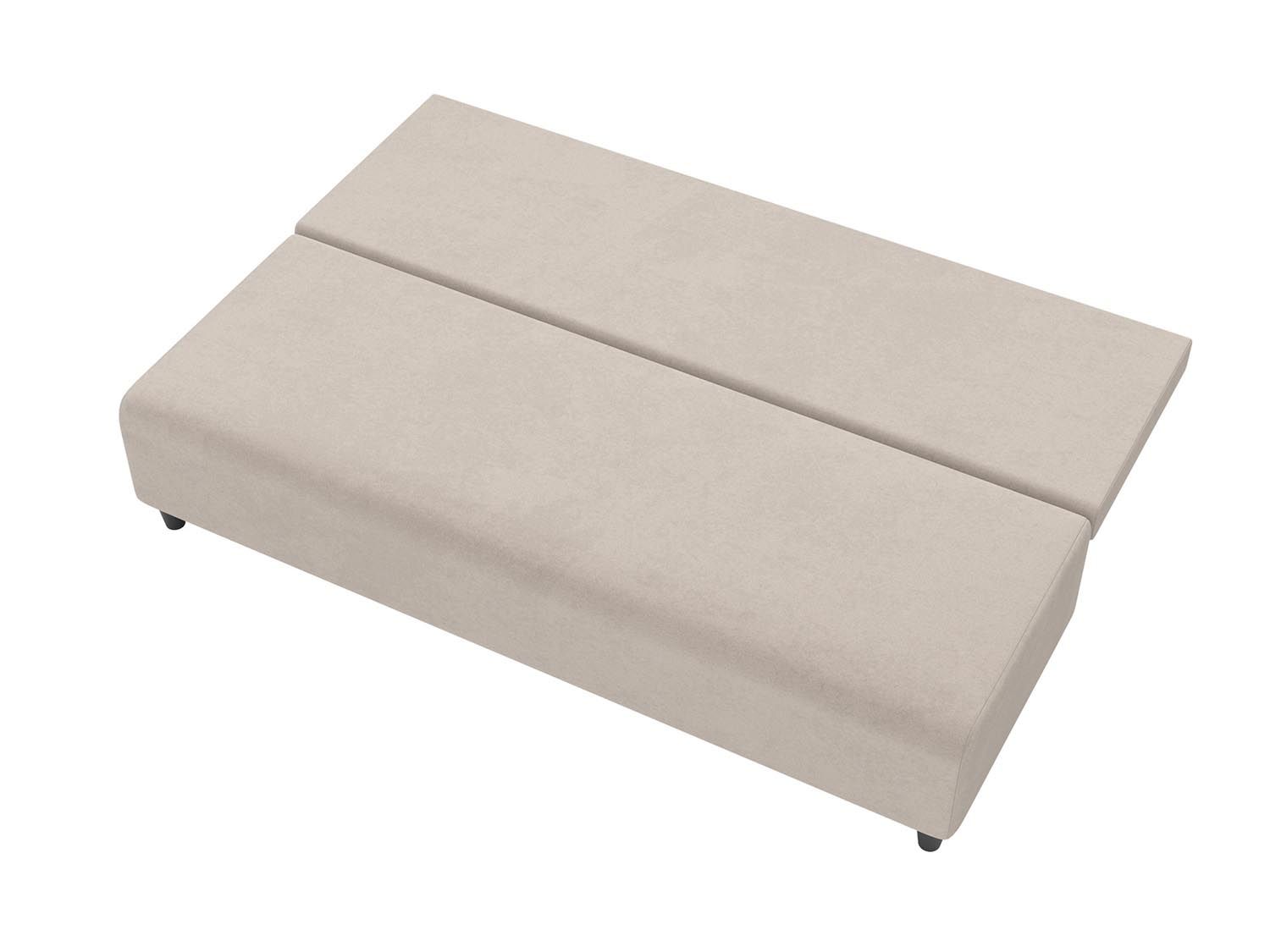 Роджерс М диван-кровать 3-х мест / велюр Parma 6 бежевый