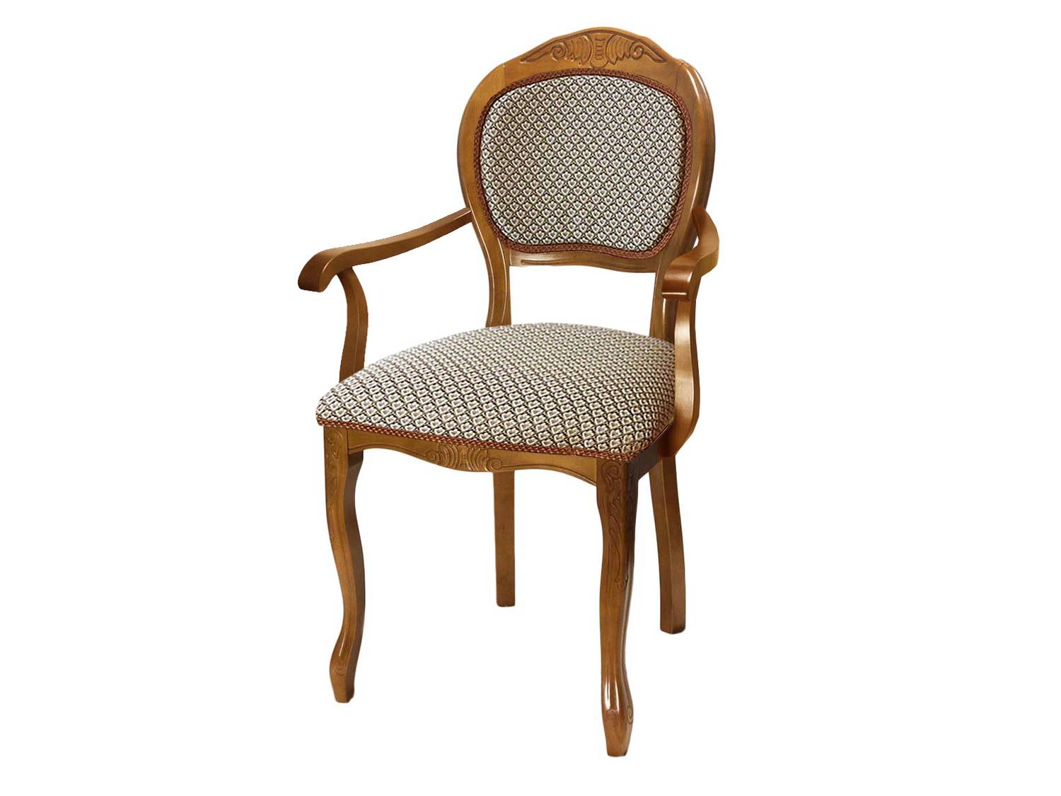 Кресло С-10 вишня/агата коричневая