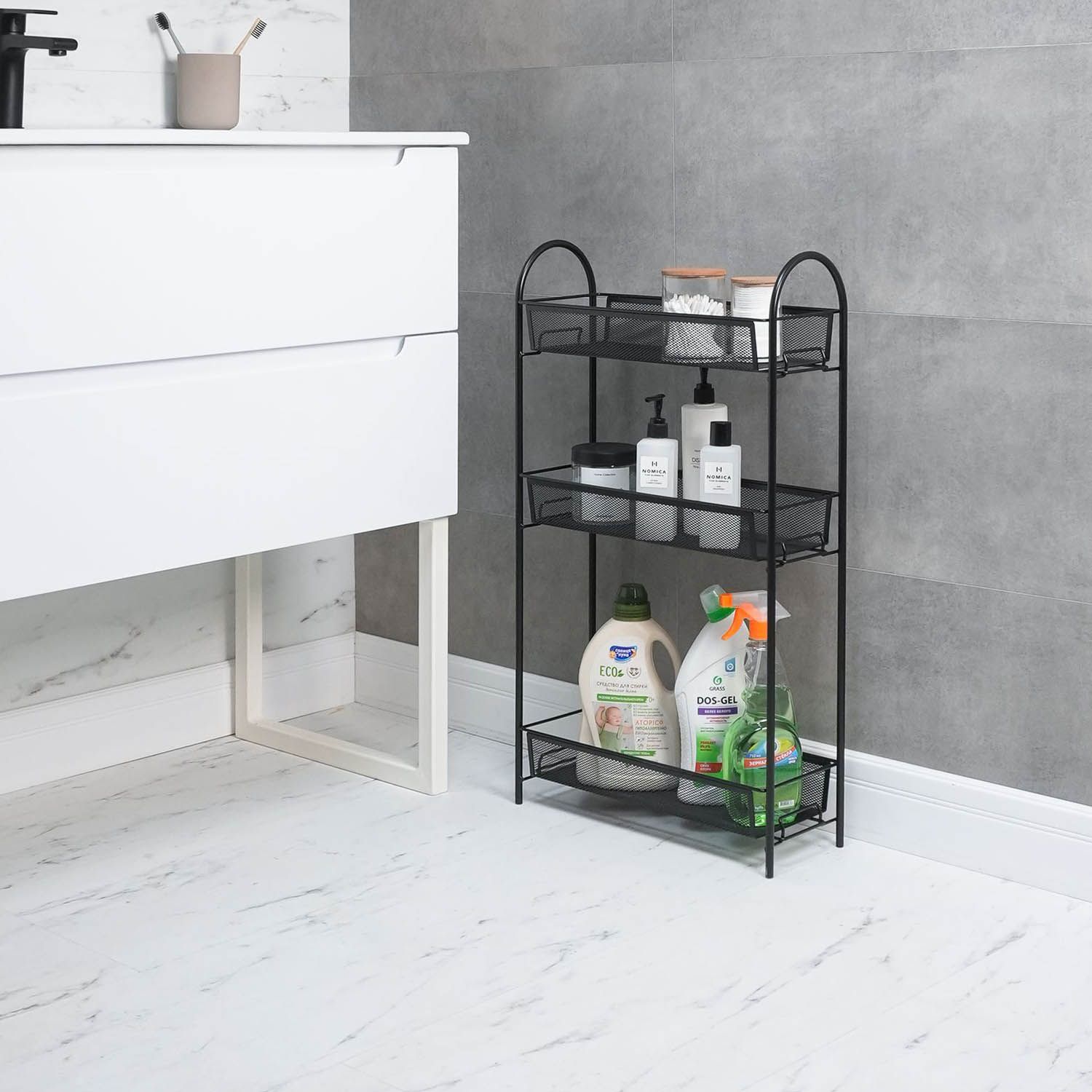 Стеллаж Ладья 13 Черный