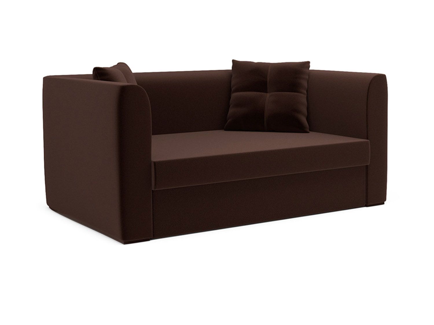 Диван Ассоль коричневый