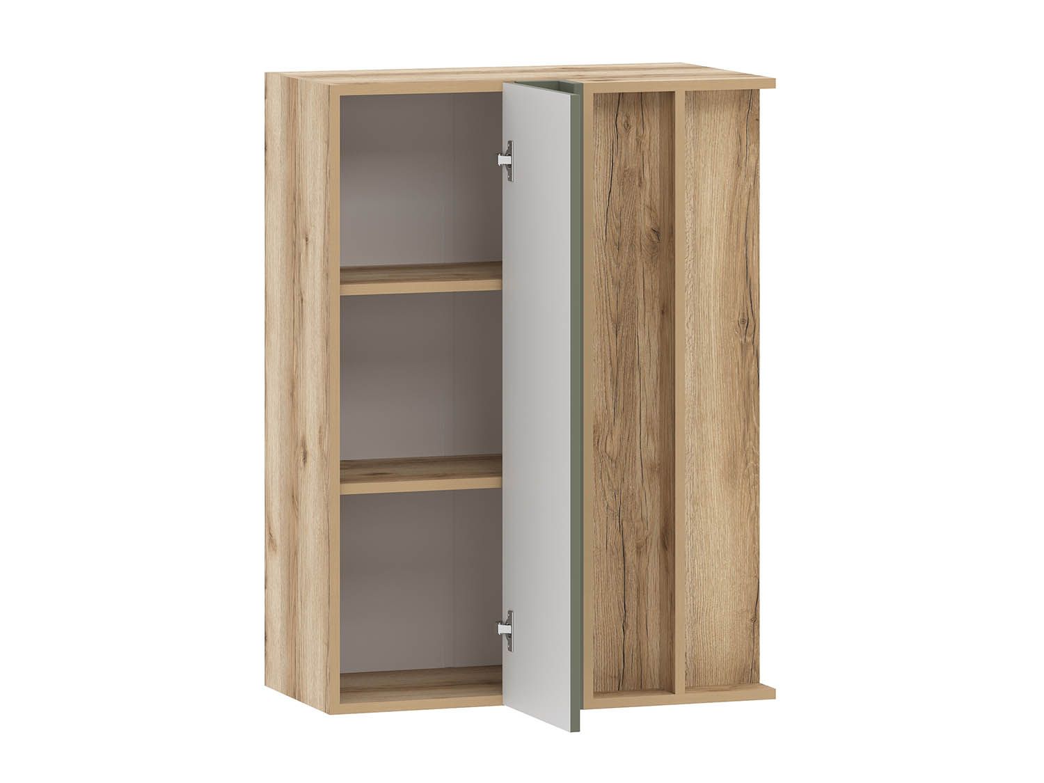 Норвуд 100.85.700 шкаф навесной угловой Дуб Делано / Олива