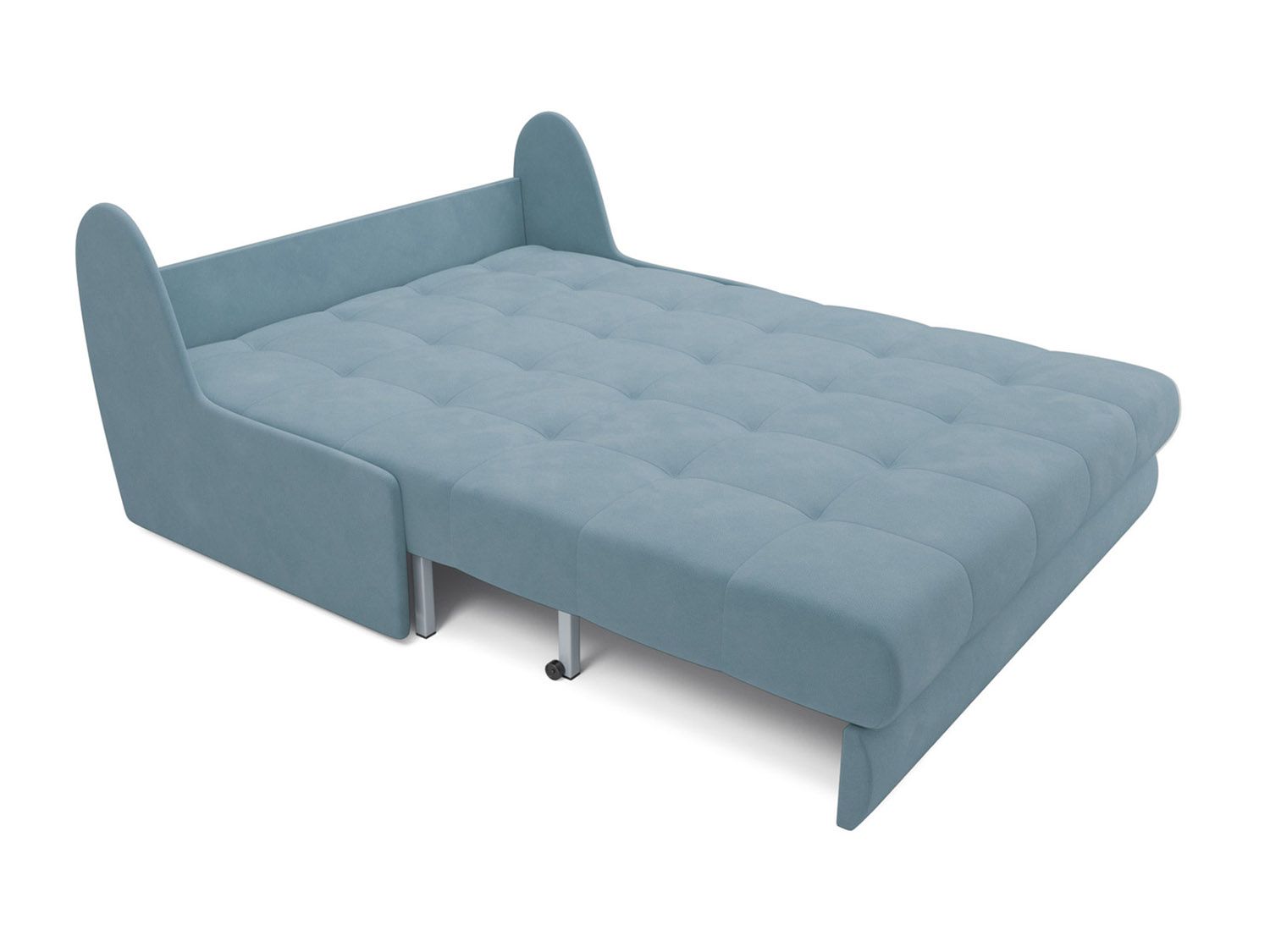 Диван Аккордеон Барон №2 Голубой Luna 089