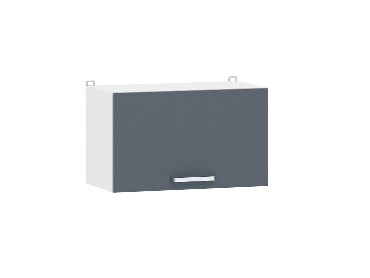 Борги 100.38 600 шкаф навесной / Белый/Маренго