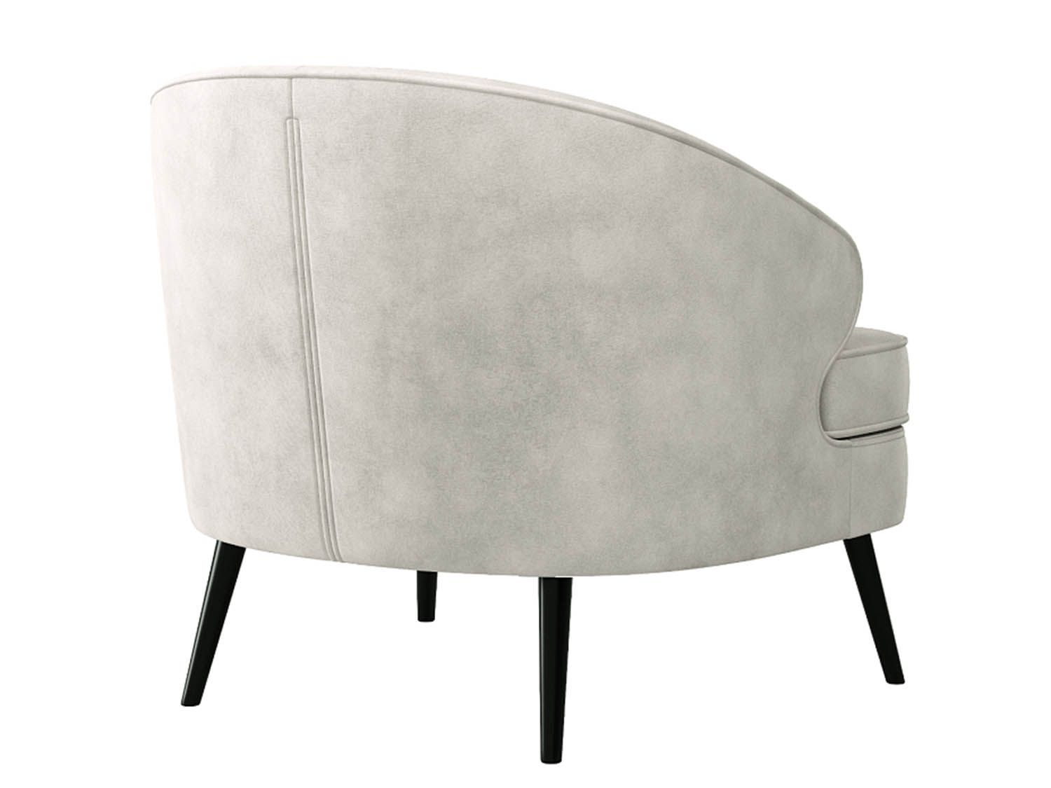 Кресло для отдыха Марсель велюр Олимпия 060 серебристый серый