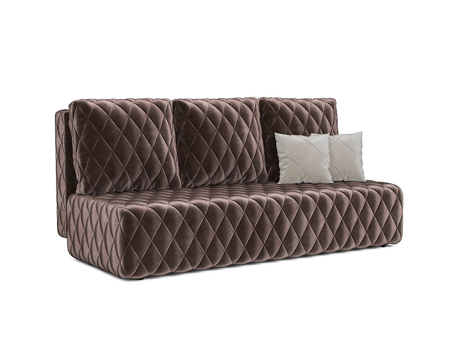 Диван Роял бархат шоколадный STAR VELVET 60 COFFEE