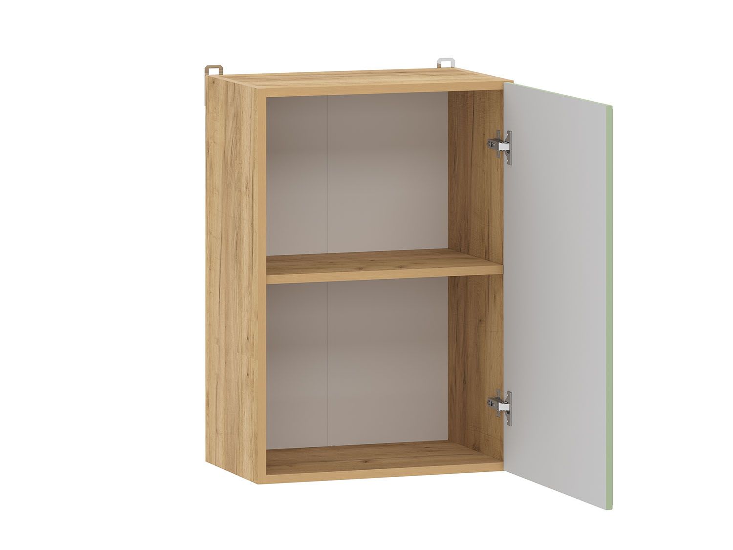 Вокс 100.30 шкаф навесной (500) Дуб Крафт золотой / Фисташка