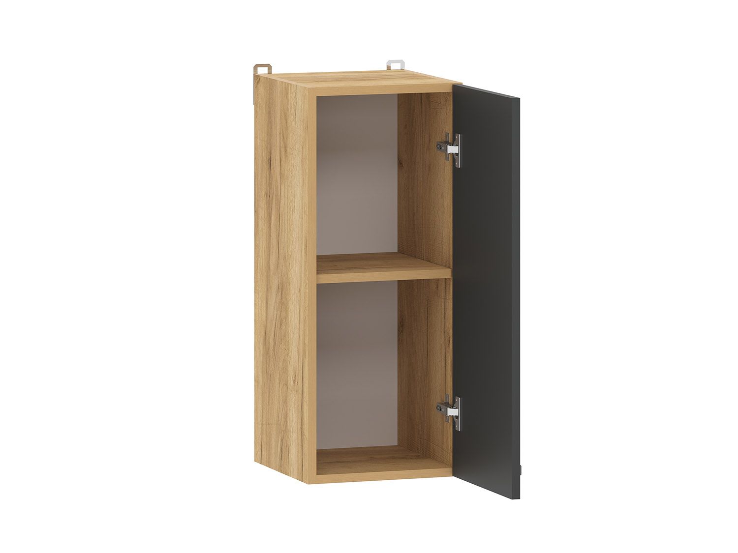 Борги 100.30 шкаф навесной (300) Дуб Крафт золотой / Антрацит