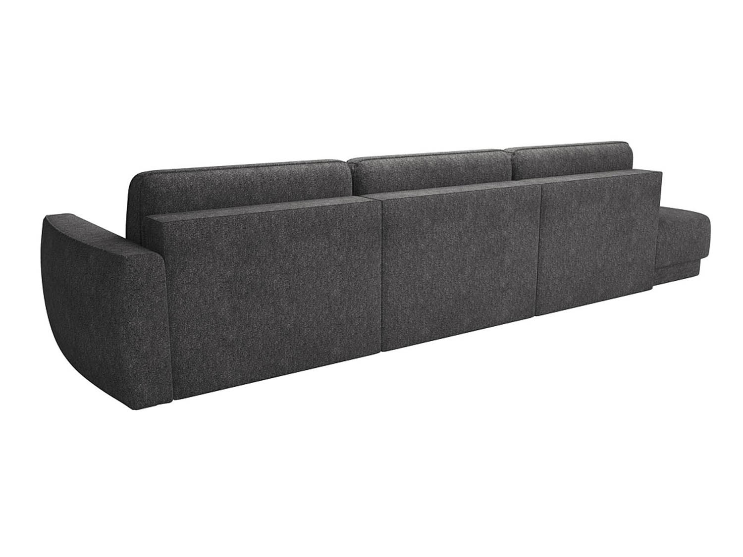 Женева 3SPF ЛЕВЫЙ диван-кровать еврокнижка / Стоун