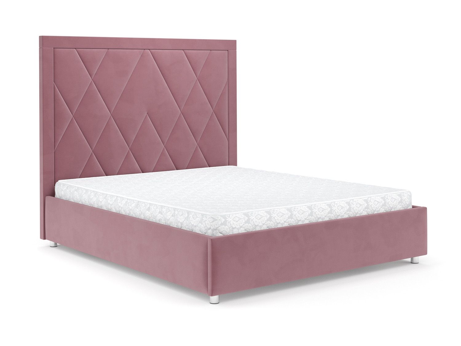 Кровать Треви велюр пудра НВ-178 18 160