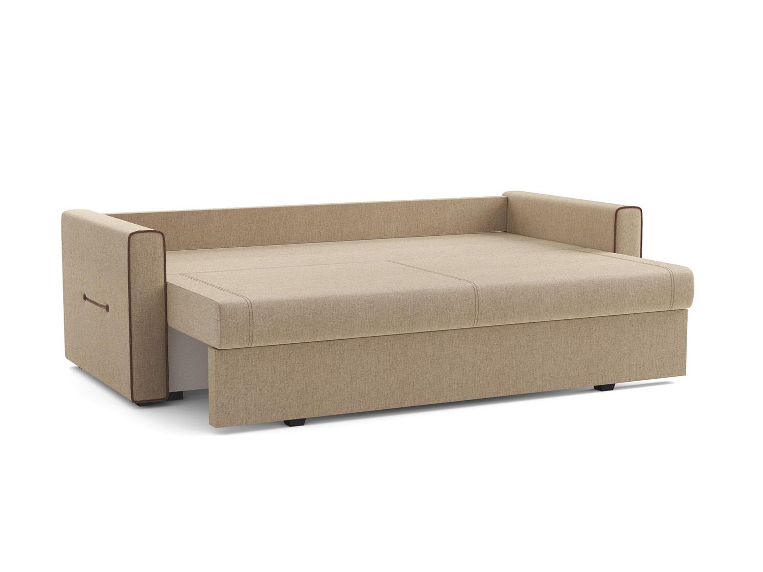 Диван-кровать Оригами жаккард тесла крем/шоколад