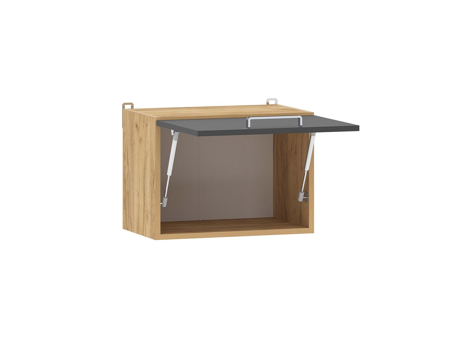 Кухня Борги комплект 3 Дуб Крафт золотой / Антрацит