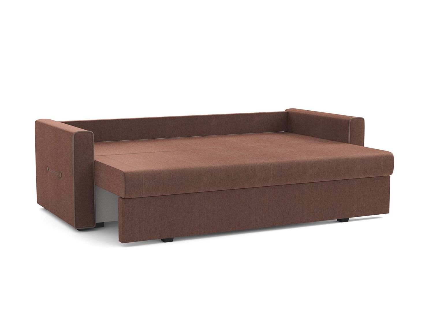 Диван-кровать Оригами жаккард тесла шоколад/крем