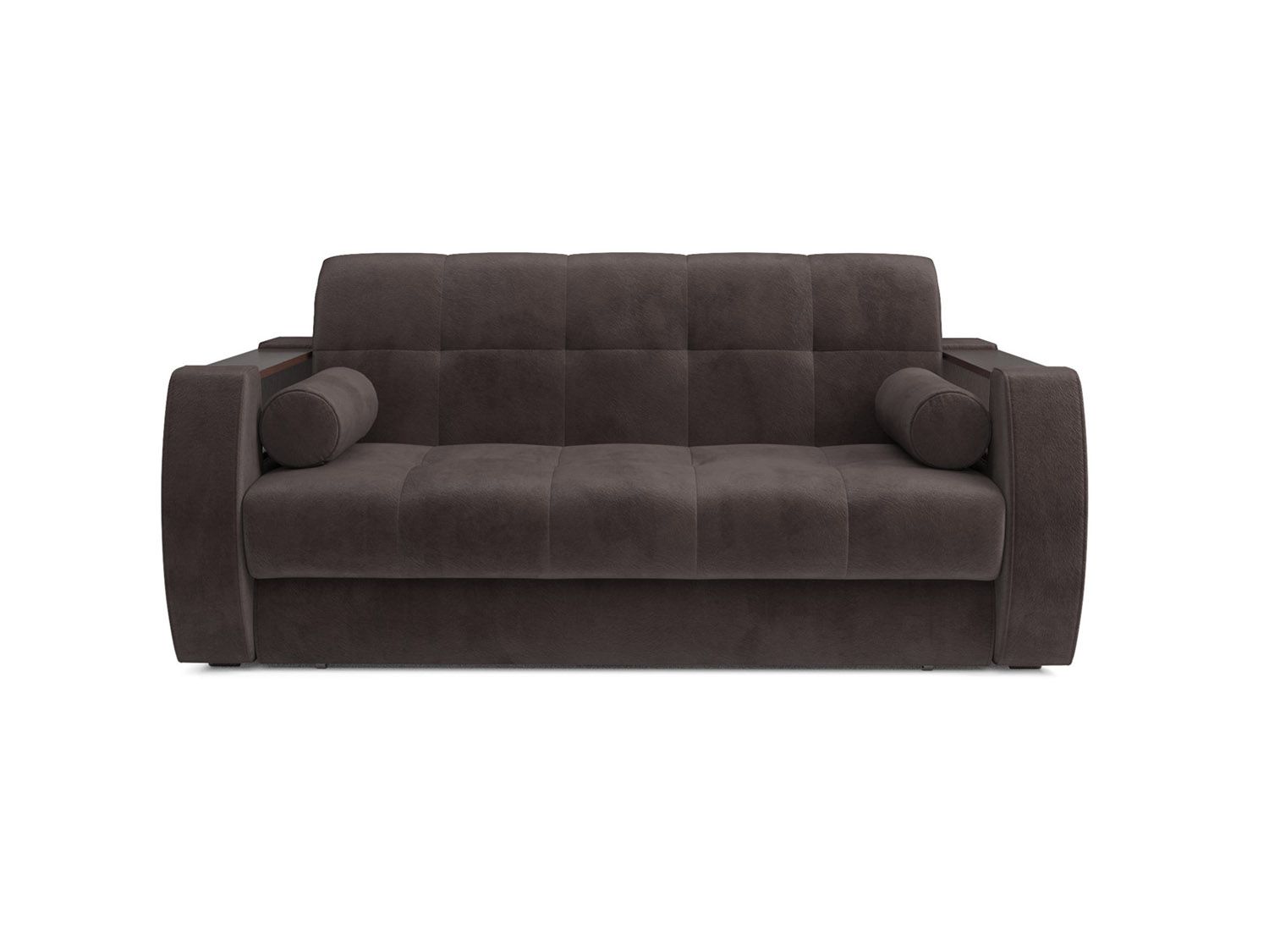 Диван Аккордеон Барон №3 кордрой коричневый