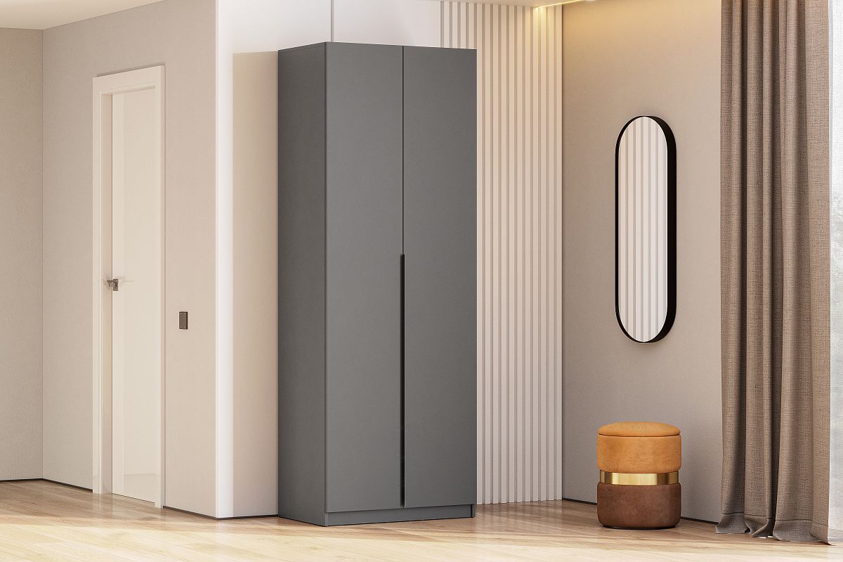 ШК 5 шкаф 800 / Графит