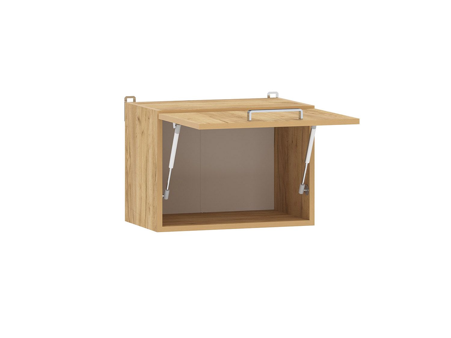 Борги 100.38 шкаф навесной (500) Дуб Крафт золотой / Дуб Крафт золотой