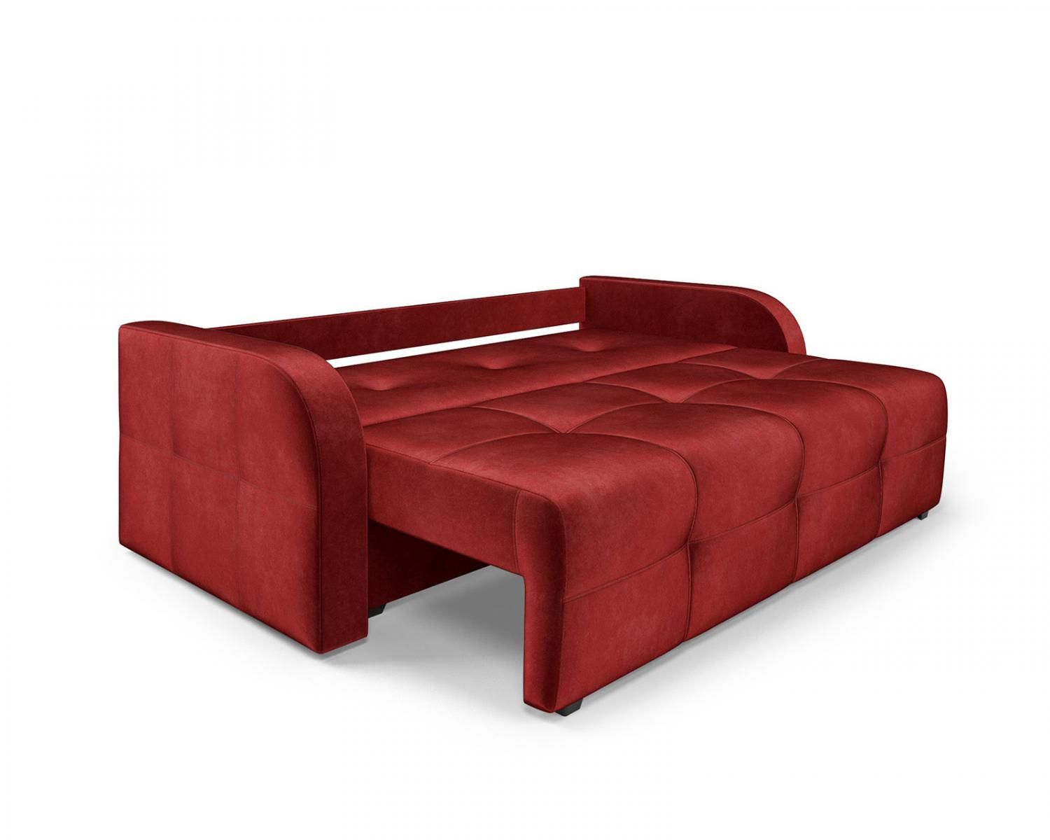 Диван Марсель №3 бархат красный  STAR VELVET 3 DARK RED