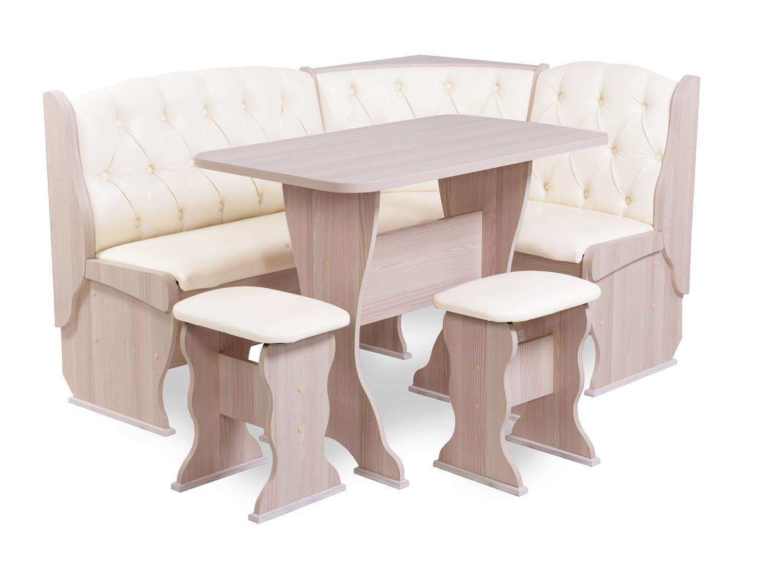 Кухонный набор Орхидея Люкс ясень светлый/милк