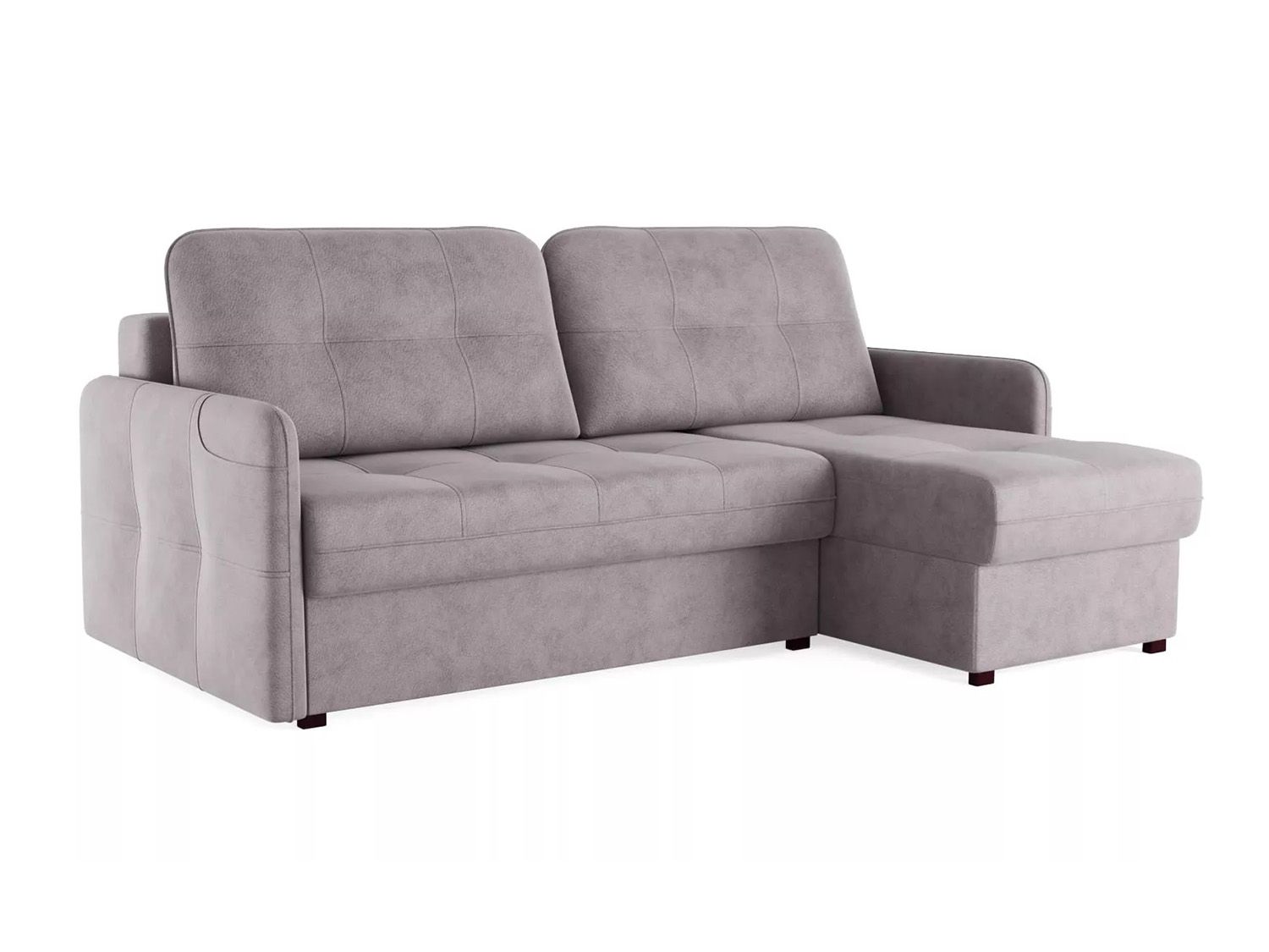 Диван-кровать угловой Смарт 1 2Т-1Пф Велюр Кашемир 890