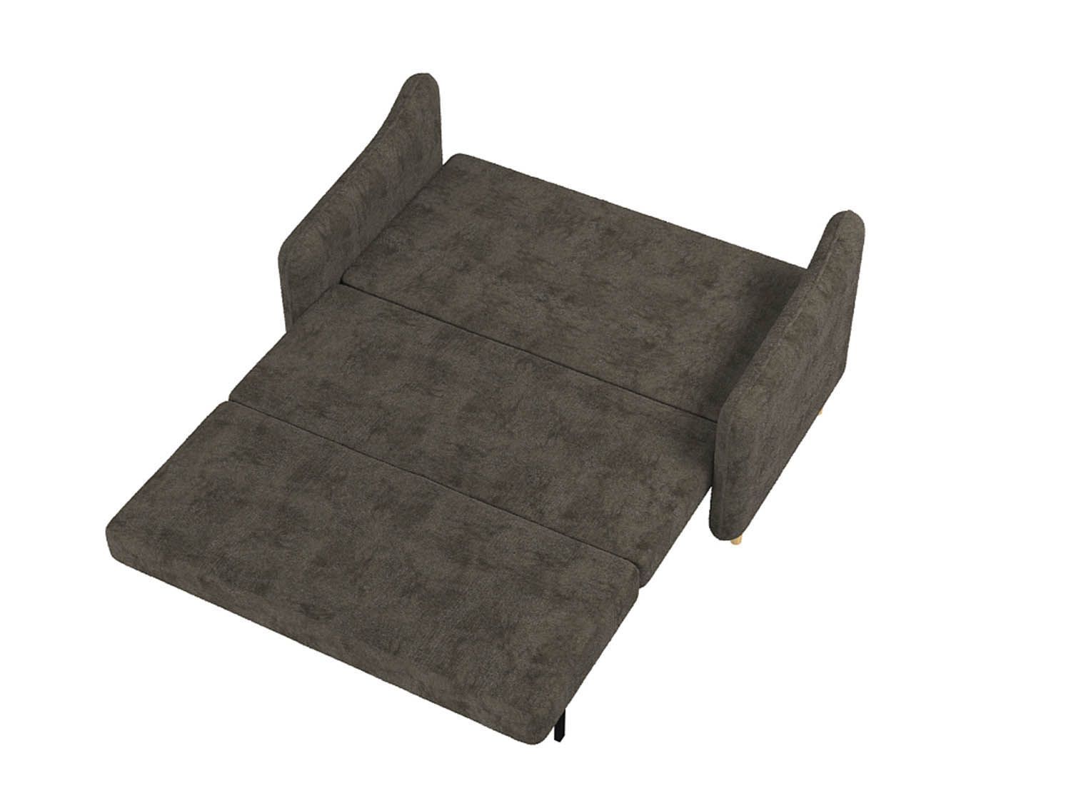 Диван-кровать Селена / велюр барни какао