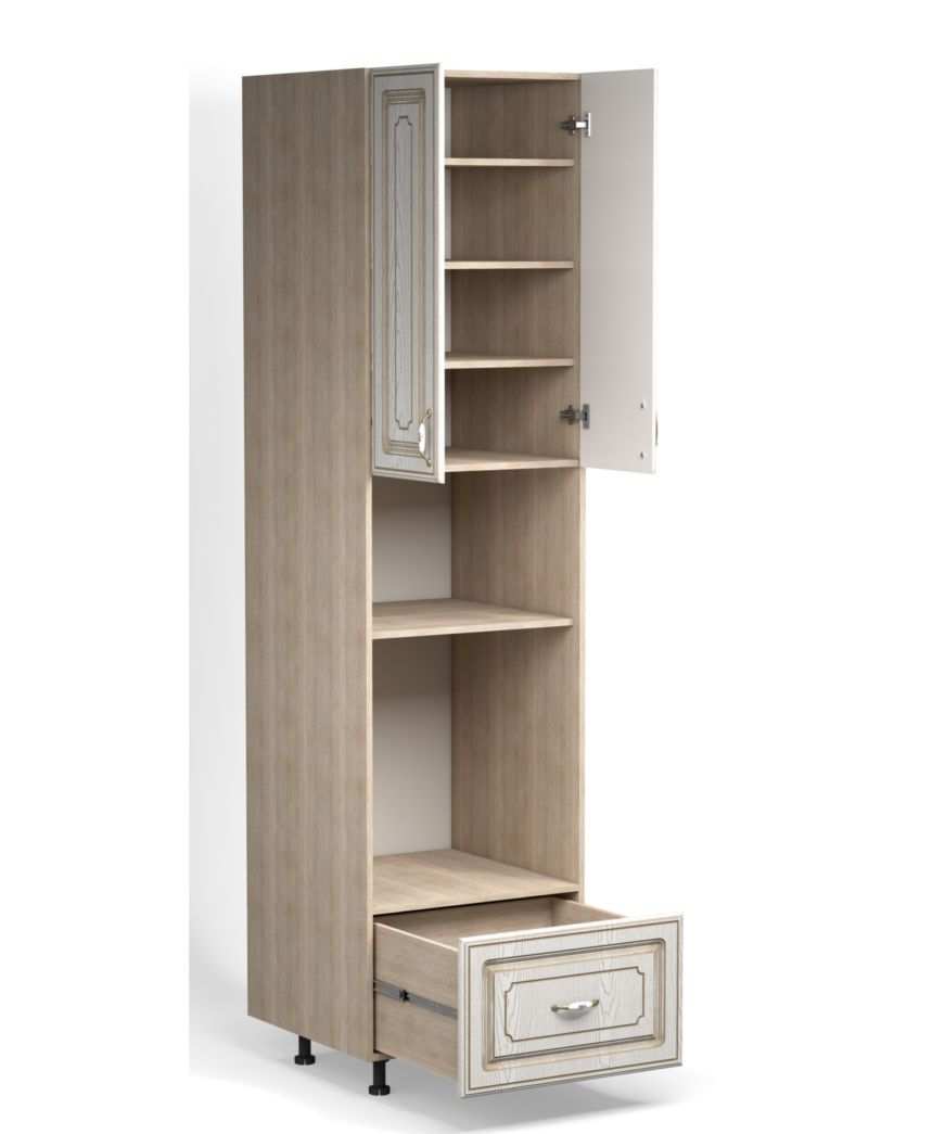 Анжелика пенал под встр. технику ПН 600/920  / ясень патина