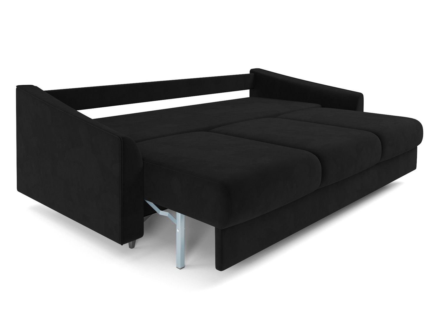 Диван Уэльс велюр чёрный НВ-178 17