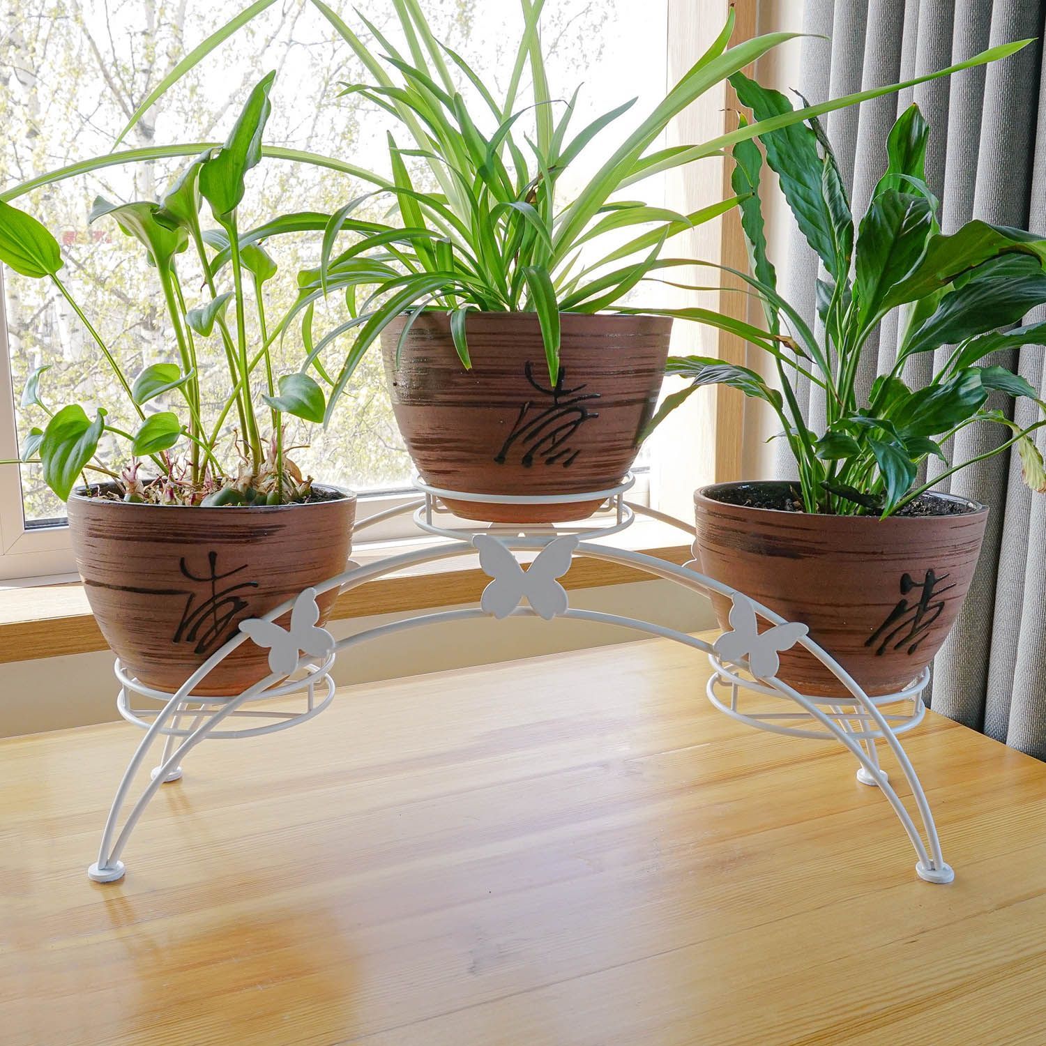 Подставка для цветов Арка 3 Белый