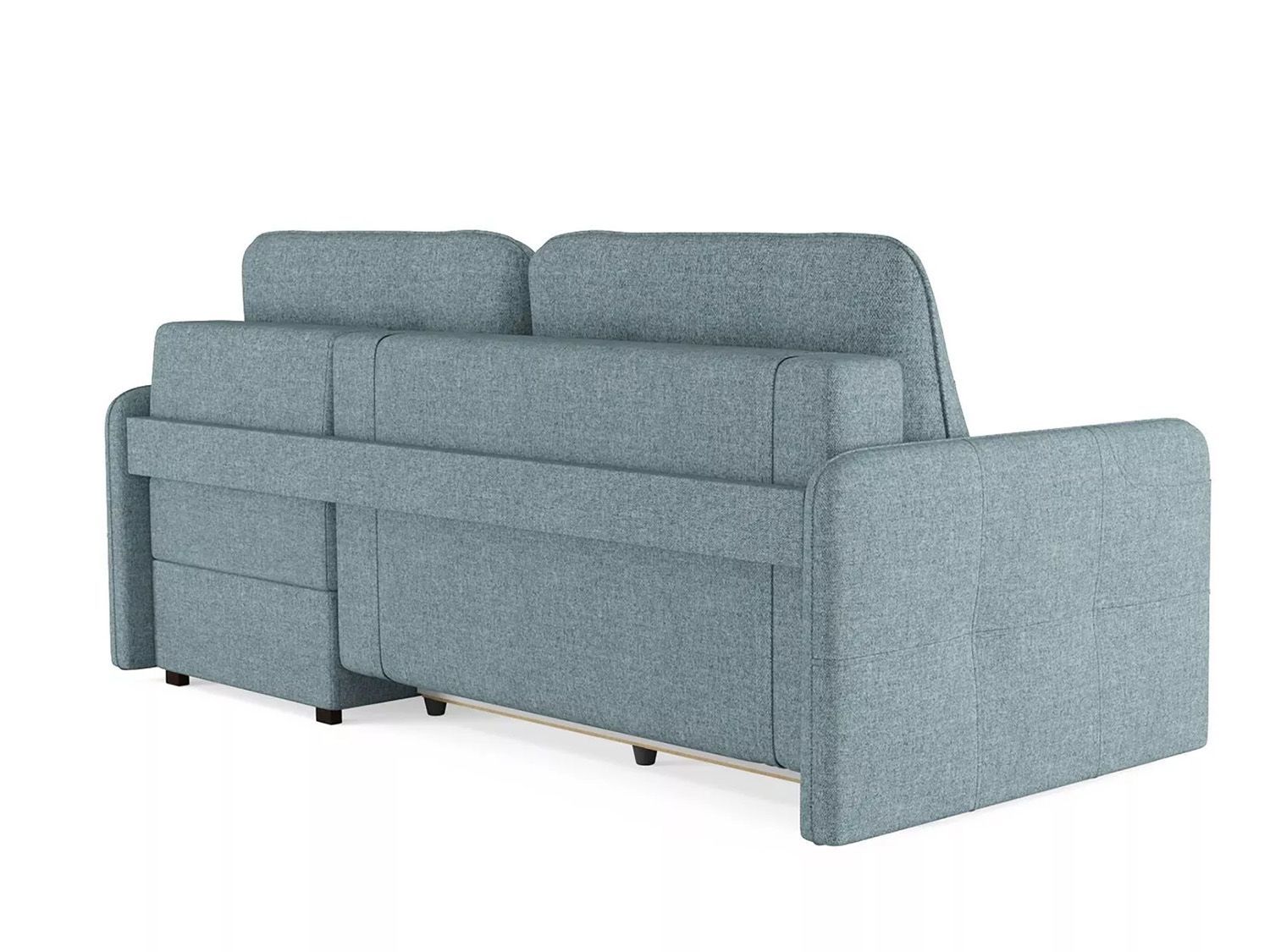 Диван-кровать угловой Смарт 1 2Т-1Пф Рогожка шерлок 975