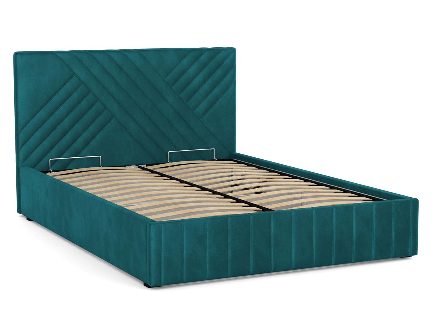 Гамма Ф кровать 1600 - велюр Fresh изумруд