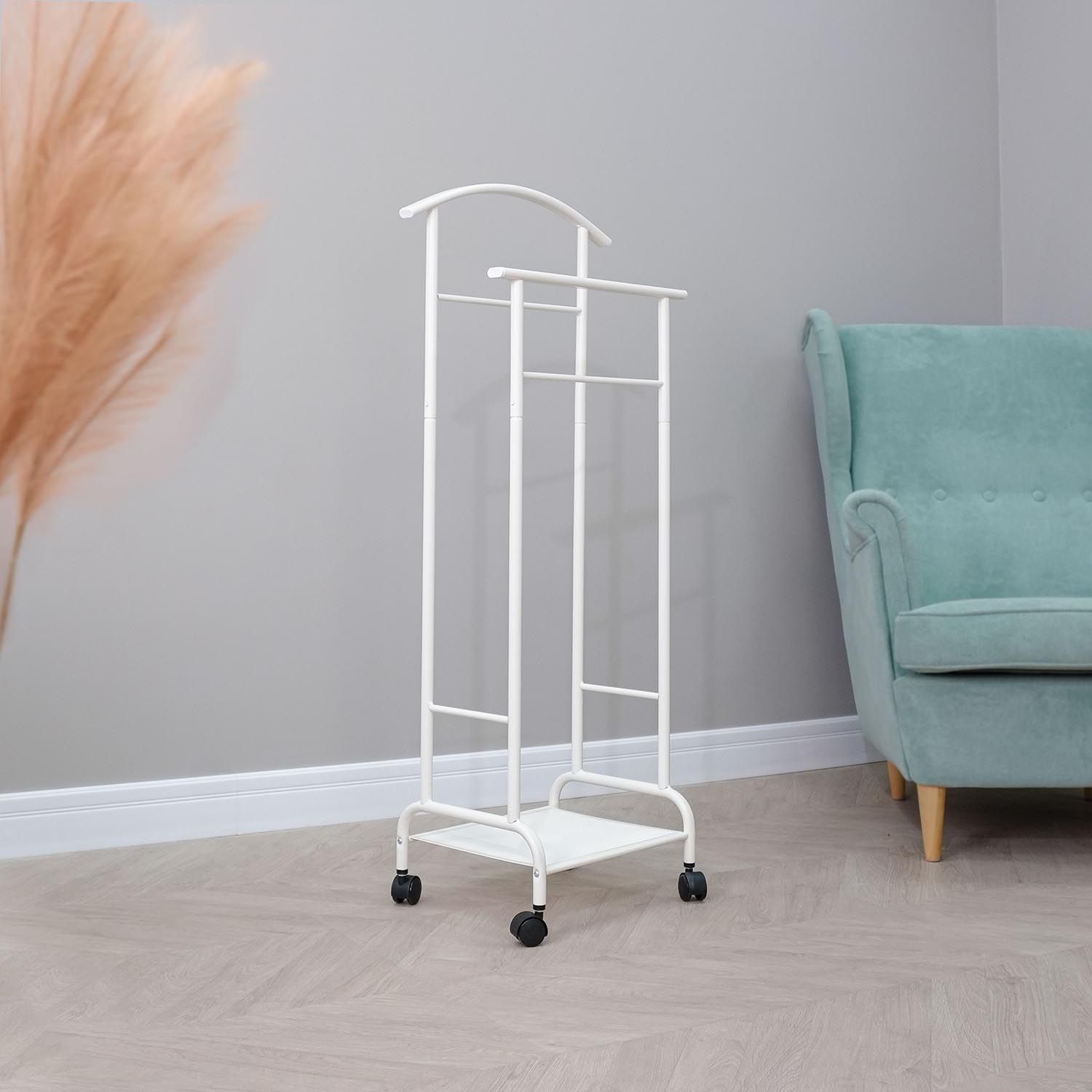 Вешалка костюмная Римини 2М Белый