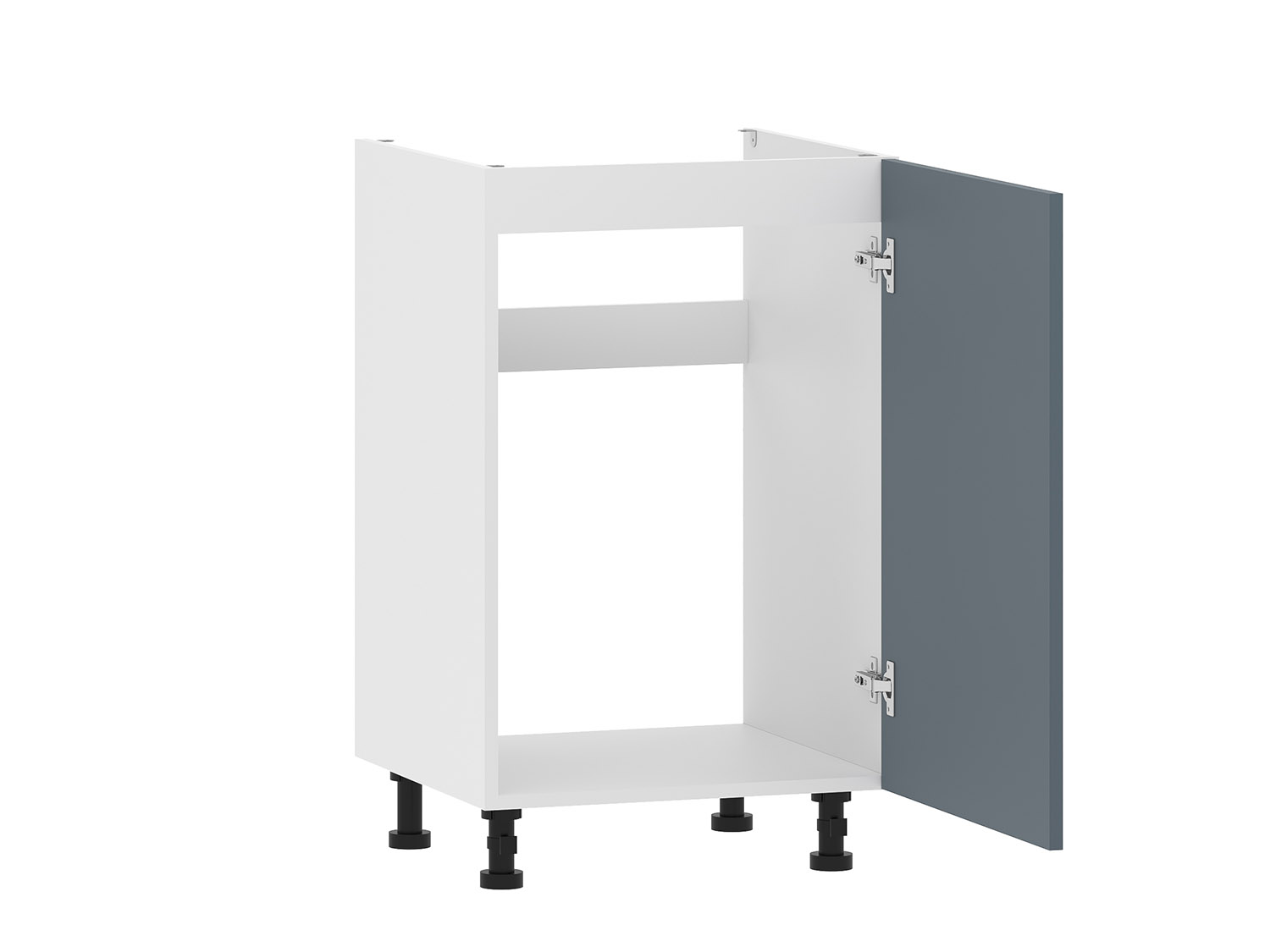 Борги 100.03 500 тумба под мойку / Белый/Маренго