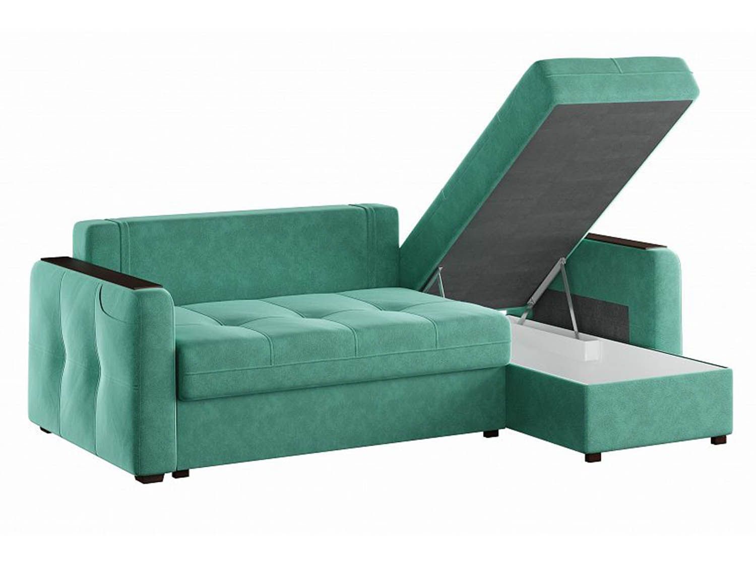 Диван угловой Смарт 3 2Т-1Пф Кашемир 672