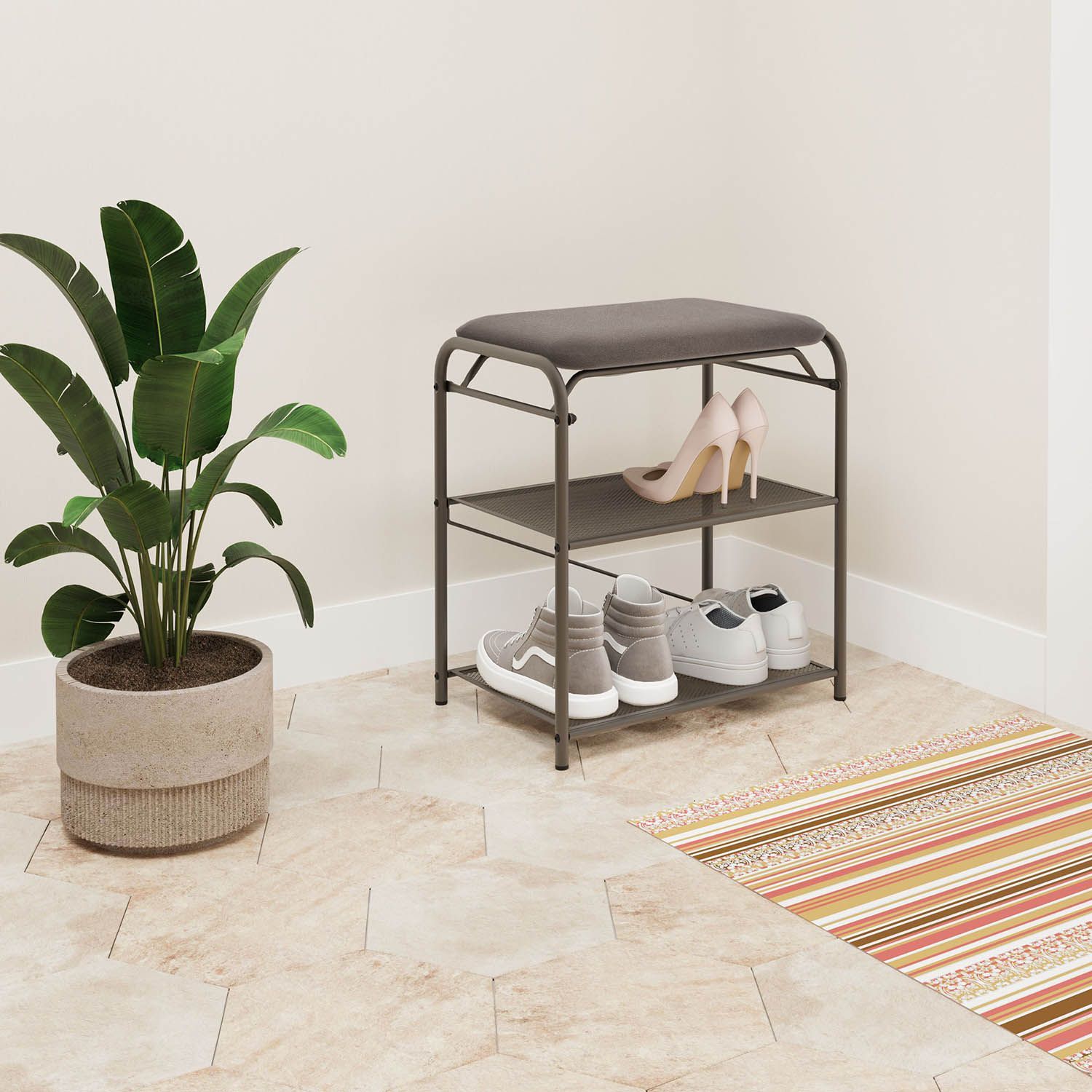 Подставка для обуви Гранада 13 Графит