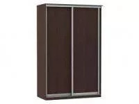 Шкаф купе Модерн 1190х450 2-х дверный 2-х секционный глухой венге