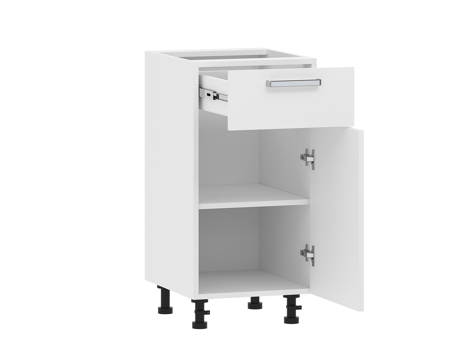 Борги 100.08 400 тумба кухонная / Белый