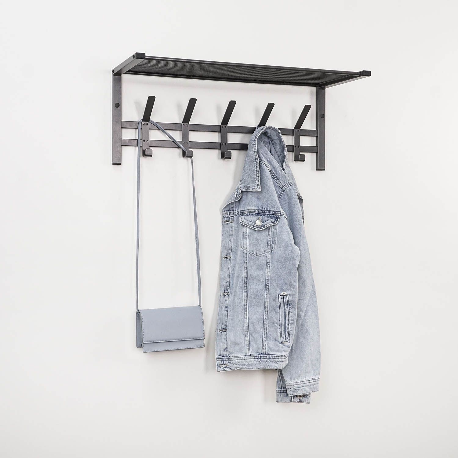 Вешалка с полкой Торонто 21 Графит