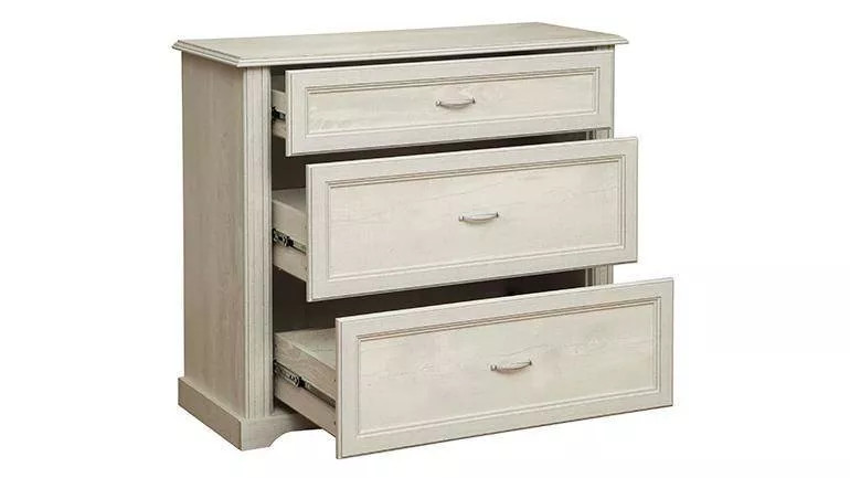 Комод Сохо 32.12 бетон белый/бетон патина