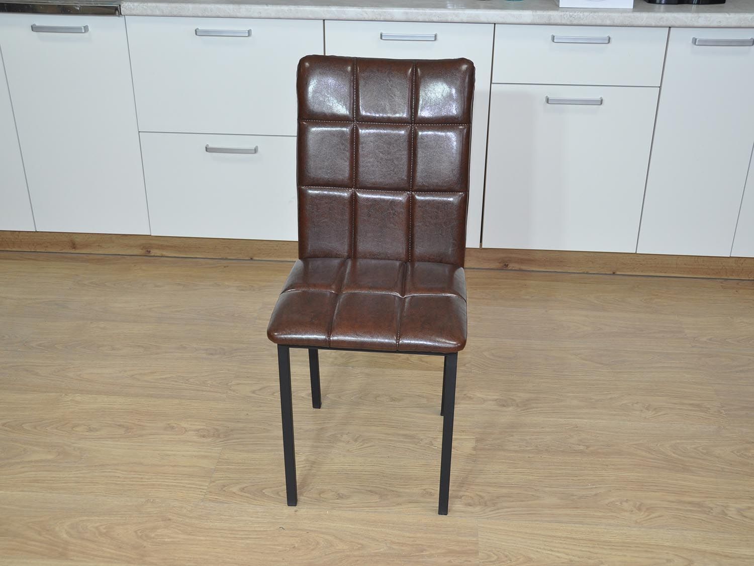 Стул ТЕКС-2 / черный/коричневый