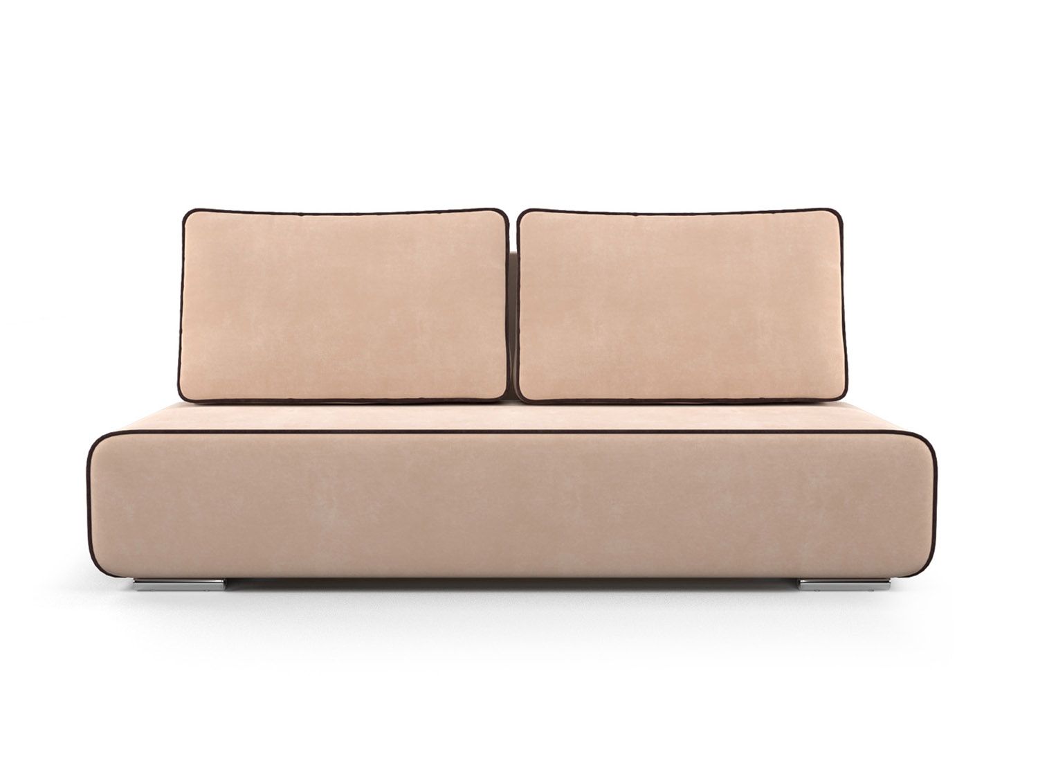 Диван Марк кордрой бежевый + кордрой коричневый