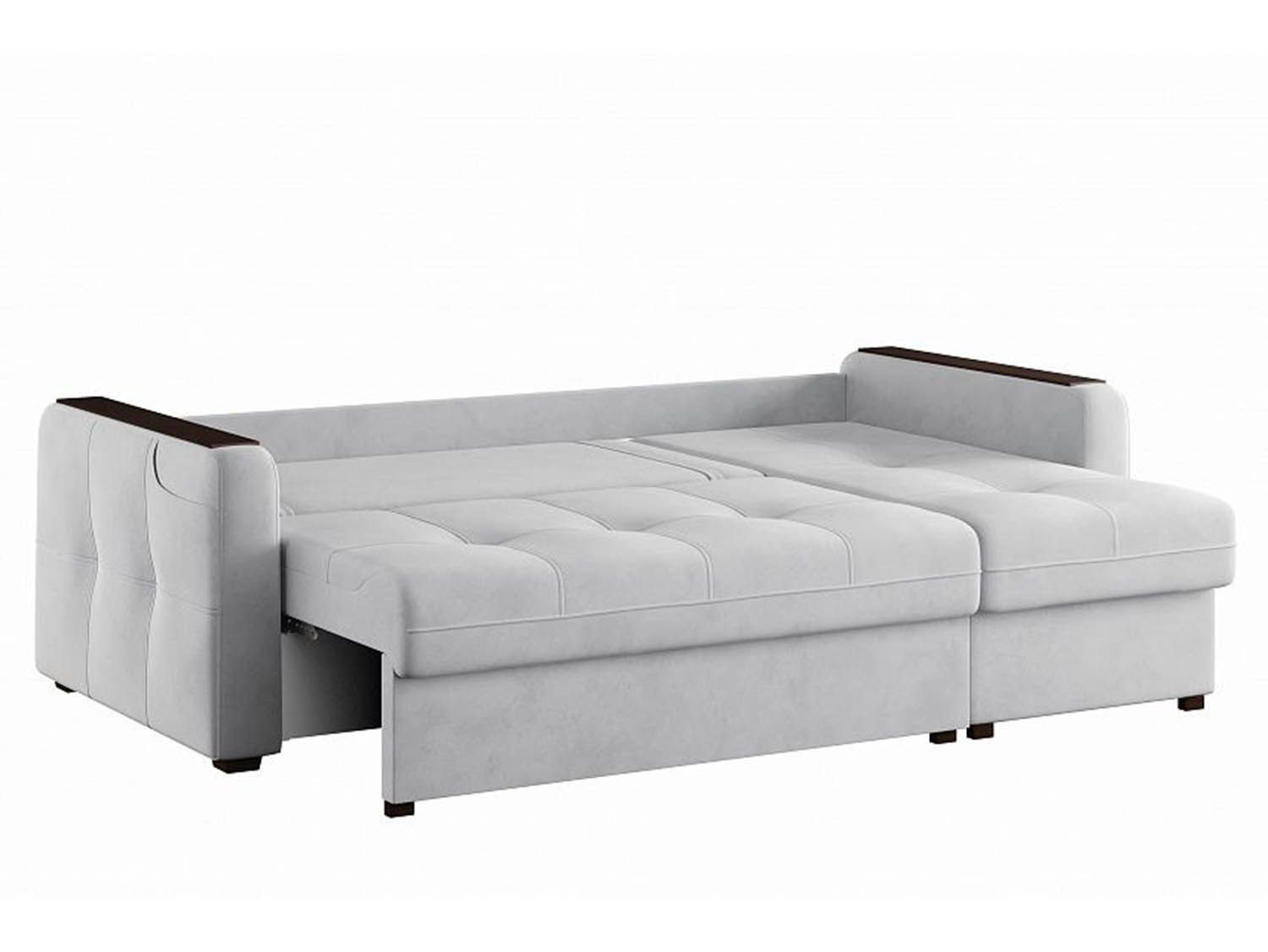 Диван угловой Смарт 3 2Т-1Пф Ультра Смог