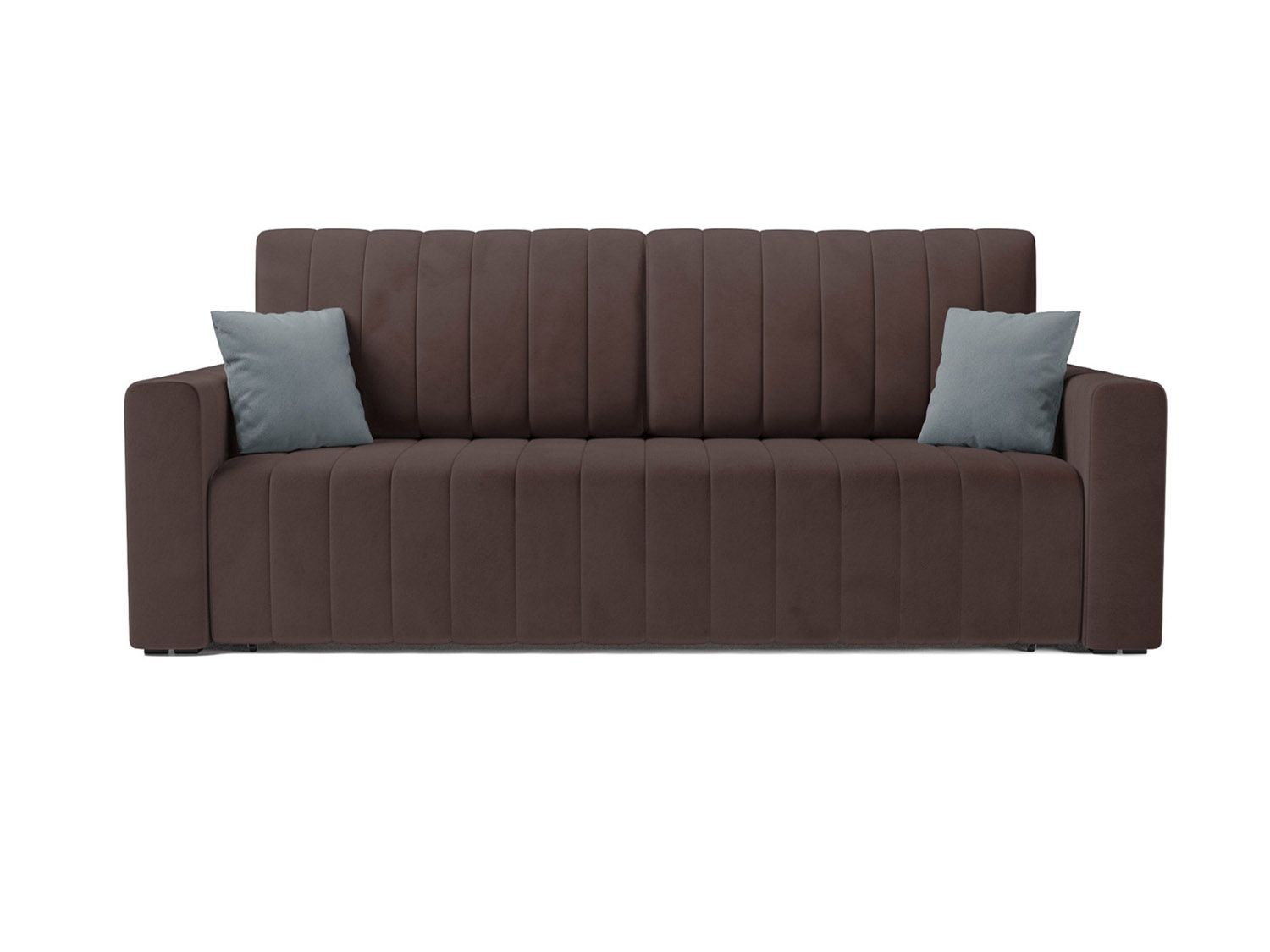 Диван Лондон велюр молочный шоколад / НВ-178/13