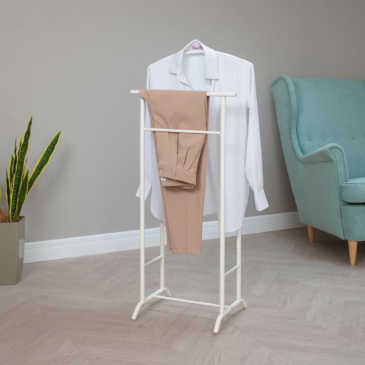 Вешалка костюмная Стиль 3 Белый