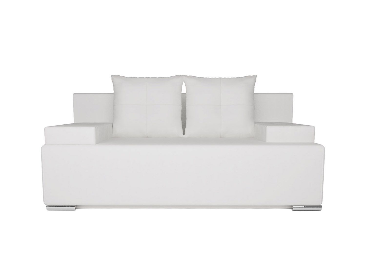 Диван Мадейра экокожа белая