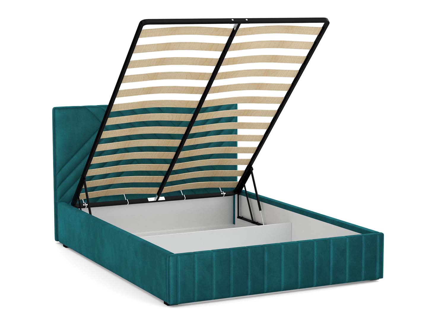 Гамма Ф кровать 1600 - велюр Fresh изумруд