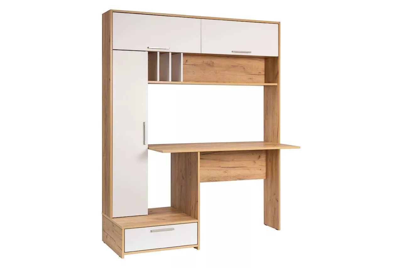 Лайт Стол письменный 03.243 Дуб Золотой/Белый