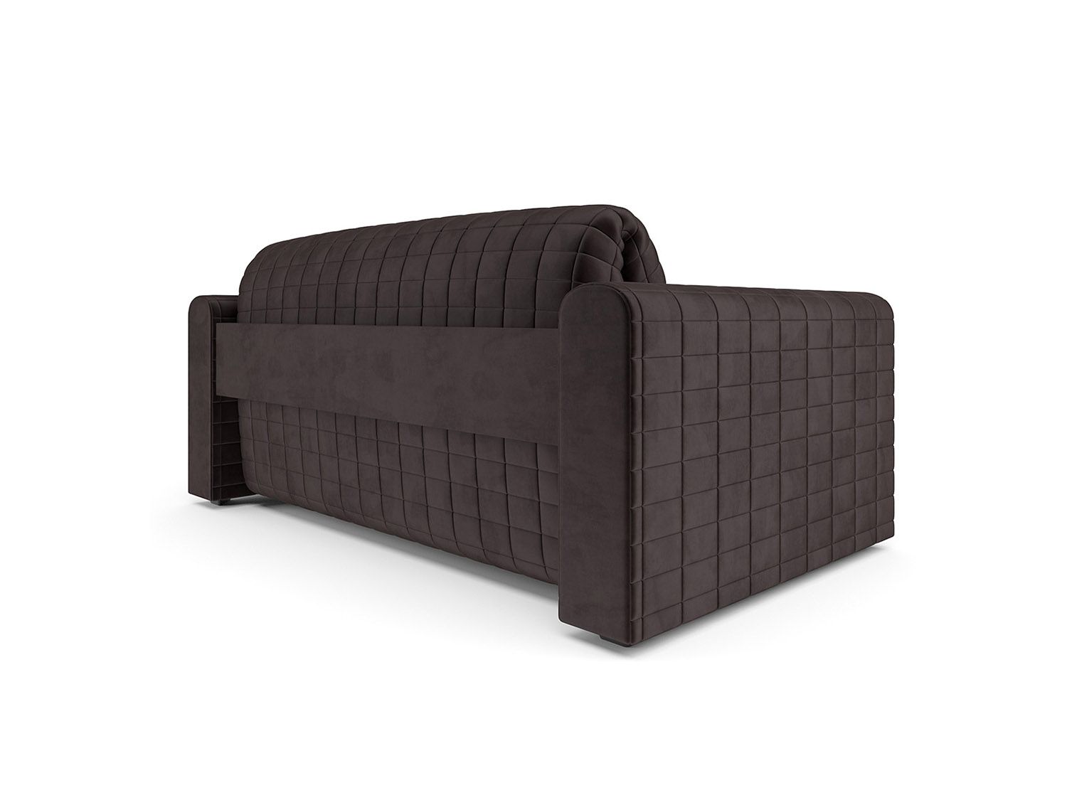 Диван Аккордеон Барон №5 бархат шоколадный STAR VELVET 60 COFFEE