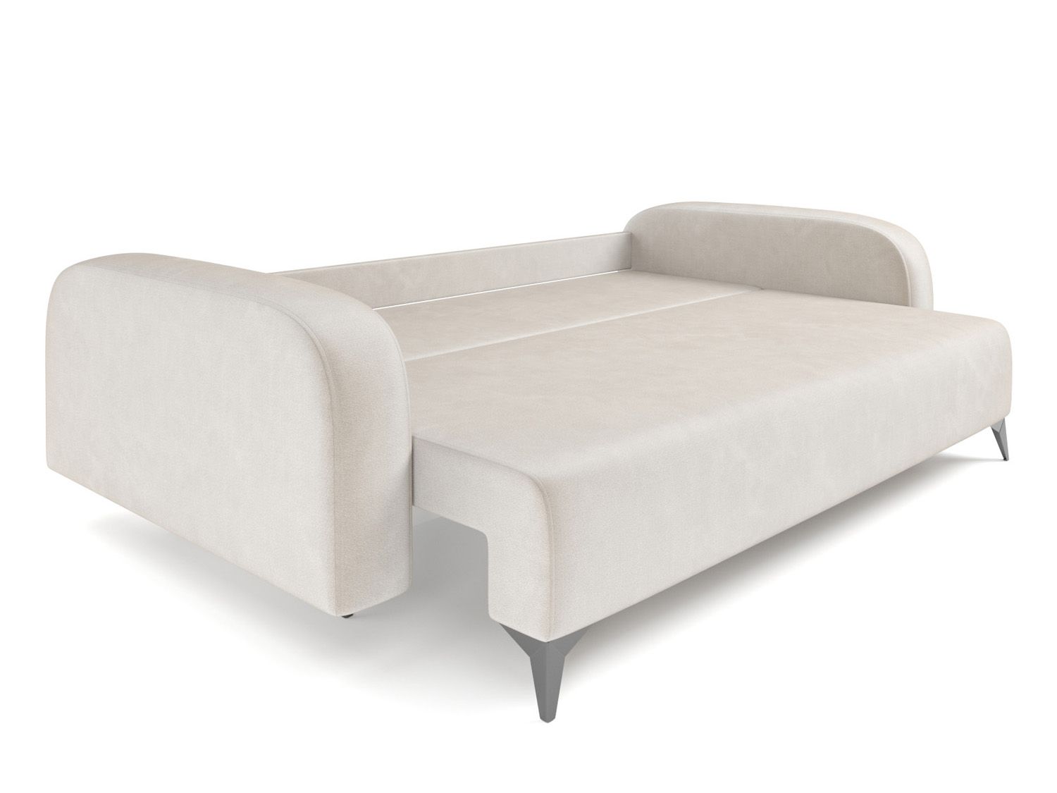 Диван Цюрих бархат бежевый STAR VELVET 6 LIGHT Beige